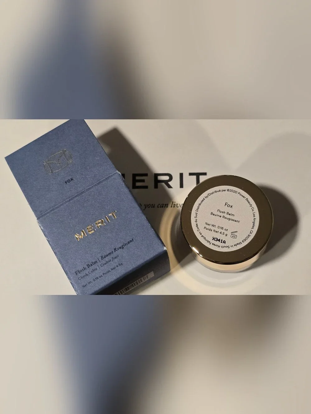 Merit Flush Balm Mini In Fox — NEW 4.5g 0.16oz Price Firm